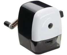 Dahle 00133-02036 Taille-crayon mécanique 133, pour crayons jusquà 11,5 mm de diamètre, avec étrier de fixation (Noir/blanc)