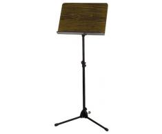 Basix pupitre d'orchestre noir/bois