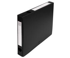 Exacompta 54631E Boite de classement a pression dos 40mm polypropylene 7/10e opaque