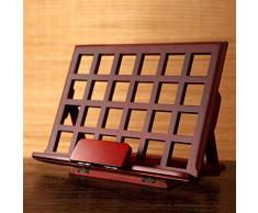 Pupitre en bois massif, pupitre, support, cadre de lecture, support de lecture, support de tablette