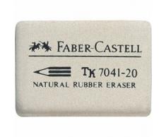 Faber-Castell 7041-20 Blanc gomme à effacer - gommes à effacer (Blanc, 40 mm, 13 mm, 27 mm)