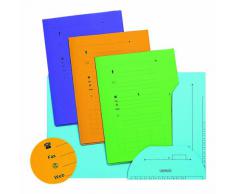 Elba MA 99515 pack de 25 chemises 2 rabats A4