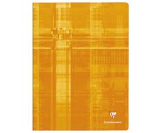 Clairefontaine Metric Cahier piqué Seyès grands carreaux 24 x 32 192 Pages Couleur aléatoire