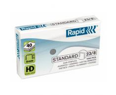 Esselte 41527 Agrafe Rapid 23/8 Métallique Assorties