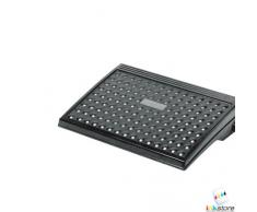 Repose-pieds BIO, reglable en hauteur, couleur: noir