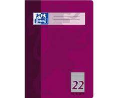 Oxford 384401622/100050308 Cahier d'exercices A4 Line Style 22 quadrillé 5 mm - 90 g/m² Lot de 4 assortis