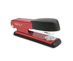 Rapesco Bowfin agrafeuse de bureau 25 Feuilles - Metal + top ABS - Rouge
