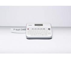 Brother PT-D400 Etiqueteuse Professionnelle Compacte - Clavier Azerty - Fonctions Spéciales - jusquà 18mm
