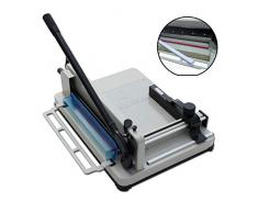 LIDU Massicot Rogneuse Heavy Duty 17 KG Aucun Assemblage Requis All Metal Steel Ream Guillotine Cutter,858-A3