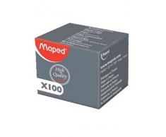 MAPED Boite de 1000 Trombones Attache lettres acier 30 mm