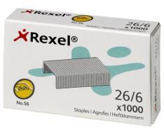 Rexel - Pack de 1000 Agrafes No 56 - Capacité 20 feuilles