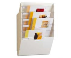CEP Présentoir Mural 6 cases 153 Blanc