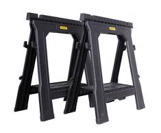 Stanley STST1-70713 Tréteau pliable Lot de 2 pièces