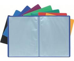 Exacompta - Cahiers, bloc-notes - Porte-Vues Exacompta Polypropylène A4 20 Vues Assorties