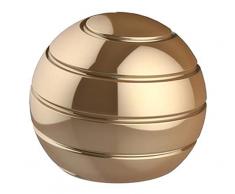 CaLeQi Desktop Transfer Transfer Gyro Alliage daluminium Kinetic Bureau Jouet Soulagement du Stress Bureau Exécutif Gadgets Balle en métal Démontage Complet Rotary Decompression Toy