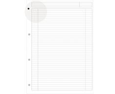 Oxford International Notebook Cahier A4+ Couverture Rigide 160 Pages Ligné 6mm