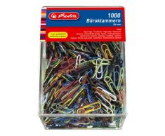 Herlitz 8859134 Boîte de 1000 trombones de bureau 26 mm (Import Allemagne)