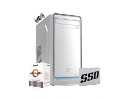 Ordinateur de Bureau Pc (AMD 3000G 2 x 3,50 Ghz,Ram 8 Go, Ssd 240 Go,Lecteur Card reader,DVD±RW,Wifi,Radeon Vega 3 Graphiques )Unité Centrale avec Windows 10 Pro 64 bit,Computer Complet