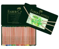 Faber-Castell 112136 Crayon PITT PASTEL boîte métal de 36 pièces