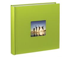 Hama Album Photo Fine Art (format 30 x 30 cm, 100 pages blanches, sans spirale) Kiwi