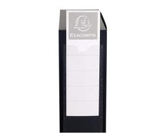 Exacompta - Réf 59831E - Une Boite Archive à Pression en Polypro Opaque Dos de 8 cm 25x33 cm 7/10ème Noir