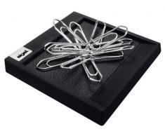 SIGEL SA506 Cintano X Distributeur de Trombones 75 x 11 x 75 mm Noir