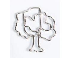 Lot de 11 trombones de bureau avec motif arbre, décoration ou marque-page Paperclip C025 Pince à courrier ou marque, pour bureau ou maison