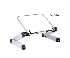 Niumen Support De Lecture, Bibliothèque Réglable Lecture Rest Tablet Cuisinier Accueil Study Room Book Holder Pages Stand Pliable, Enfants Étudiant Réglable Lecture Bibliothèque Multi-Fonction Lutrin