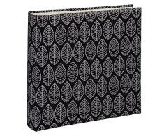 Hama Album Photo Jumbo La Fleur, 30 x 30 cm, 100 Pages Blanches, Noir
