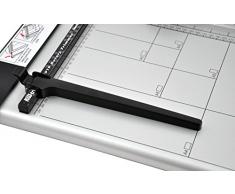 KW-TRIO TR3919 - Rogneuse - Massicot à lame rotative - Format A3 - Jusqu'à 15 feuilles simultanément - blanc