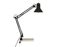 Brilliant ILB5123124 Lampe de Bureau, Métal, Noir, 0