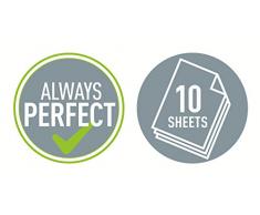 Leitz 50580095 Perforatrice NeXXt Petit Format Capacité de Perforation 10 Feuilles - Noir