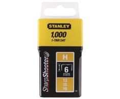 Stanley 1-TRR134T Agrafe 6 mm Type H Boîte 1000 pièces