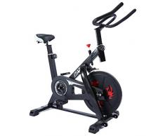 Egcsf Équipement dexercice Spinning Vélo Elliptique machine de remise en forme, piscine intérieure ultra-silencieux vélo dexercice avec résistance et siège réglable, Accueil vélo Fitness Equipment É