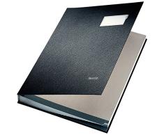 Leitz 57000095 Parapheur avec 20 compartiments couverture en plastique (Noir) (Import Allemagne)