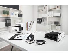 Leitz Reliure Protège-documents WOW A4 PP, 40 pochettes, Noir