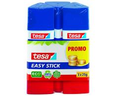 Tesa 57047-00000-00 Easy Stick Promo Lot de 3 Bâton de colle 25 g
