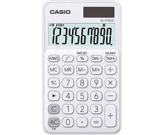 Casio SL 310UC WE Calculatrice de poche Blanc