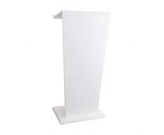 GXFC Podium Minimaliste Moderne, Lutrin sur Pied, Pupitre de conférence, Conférences, Modérateurs, Prix, Séminaires, Podiums Office, 44 Pouces de Haut, Logo Personnalisable
