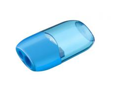 JPC Taille-crayon "bobsy" 2 Trous interieur plastique avec réserve coloris aléatoire