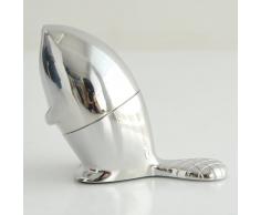 DECLIKDECO - Taille-crayon argenté en zamac Riu Alessi