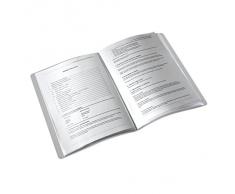 Leitz Reliure Protège-Documents A4, 40 Pochettes, 80 Pages, Pochettes Transparentes, Satin Noir, Style, 39590094
