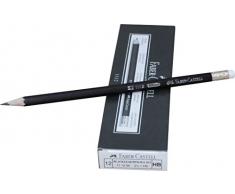 FABER-CASTELL Crayons à papier 1112 HB - 12 Pièces