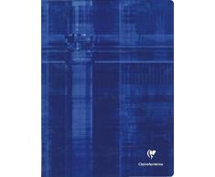 Clairefontaine 25773 Cahier Piqûre Papier Vélin Velouté Couverture Pelliculée A4+ 40 x 320mm Papier Vert