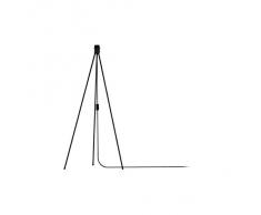Vita 04016 Trépied Lampe Fer Noir Mate