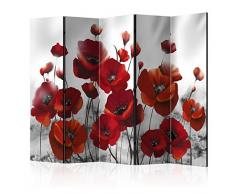 murando Paravent 225x172 cm Une Seule Côté Impression sur Toile intissée 100% Opaque Foto Paravent Décoratif en Bois avec Interieur Impression b-A-0334-z-c