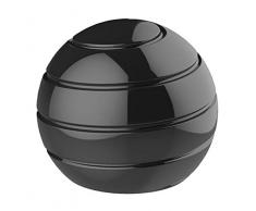 CaLeQi Desktop Transfer Transfer Gyro Alliage daluminium Kinetic Bureau Jouet Soulagement du Stress Bureau Exécutif Gadgets Balle en métal Démontage Complet Rotary Decompression Toy