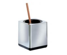 HAN 27653-88, distributeur de trombones i-Line CHROME, élégant et esthétique accessoire de qualité premium, chrome