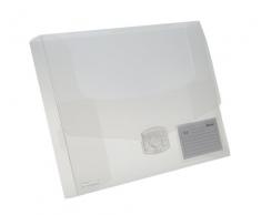 Rexel Boîte de Classement Ice, Reliure 40mm, Transparente