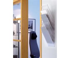 Durable 1709760 Flexiboxx Présentoir Mural 6 Cases Format A4 Portrait Coloris Transparent